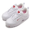 FILA DISTORTER HEART WHITE/FILA RED/PINK WFW22117-125画像