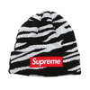 Supreme × NEW ERA 22AW Box Logo Beanie ZEBRA画像