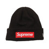 Supreme × NEW ERA 22AW Box Logo Beanie BLACK画像