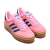 adidas GAZELLEBOLD W PINK GLOW/VICTORY BLUE/GUM H06122画像