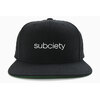 Subciety Round Snapback Cap 103-86870画像