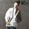 GLIMCLAP Patchwork & reversible design flight jacket 14-013-GLS-CD画像