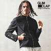 GLIMCLAP Wrinkles processing material riders jacket 14-007-GLS-CD画像
