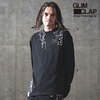 GLIMCLAP Remake-like design long-sleeve T-shirt 14-011-GLS-CD画像