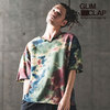 GLIMCLAP Tie dye & used processing short-sleeve sweatshirts 14-020-GLS-CD画像