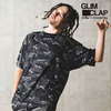 GLIMCLAP Artistic camouflage short-sleeve T-shirt 14-021-GLS-CD画像