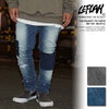 LEFLAH hardwash remake denim skinny画像