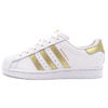 adidas SUPERSTAR W FTWR WHITE/GOLD METALLIC/FTWR WHITE FX7483画像