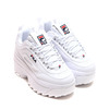 FILA Disruptor II Wedge WHITE/NAVY/RED WFW22044-125画像
