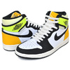 NIKE AIR JORDAN 1 RETRO HIGH OG white/black-volt 555088-118画像