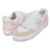 new balance BBW550WP WHITE PINK BEIGE画像