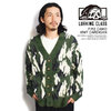 LURKING CLASS FIRE CAMO KNIT CARDIGAN ST22HU01画像