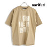 narifuri nanotec 制菌バックポケットTシャツ BEIGE NF1142画像