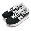 new balance WL574ZSA BLACK画像