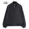 GOLD WOOL/NYLON GABARDINE HARRINGTON JACKET 23A-GL15240画像