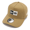 NEW ERA 9FORTY A-Frame BOX LOGO KHAKI 13328295画像