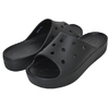 crocs CLASSIC PLATFORM SLIDE BLACK 208180-001画像