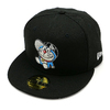 NEW ERA 59FIFTY ドラえもん キャップ ブラック グレーアンダーバイザー 13546317画像