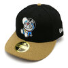 NEW ERA LP 59FIFTY ドラえもん キャップ ブラック カーキバイザー 13546253画像