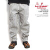 COOKMAN Chef Pants Cabana Stripe Gray -GRAY- 231-31819画像