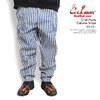 COOKMAN Chef Pants Cabana Stripe Blue -BLUE- 231-31818画像
