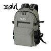 X-girl OVAL LOGO BACK PACK GREY 105231053007画像