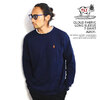 The Endless Summer TES CLOUD FABRIC LONG SLEEVE T-SHIRT -NAVY- FH-23374303画像