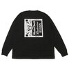 WASTED YOUTH &times; Budweiser L/S T-SHIRT BLACK画像