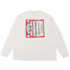 WASTED YOUTH × Budweiser L/S T-SHIRT WHITE画像