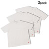 HUMAN MADE 3-PACK T-SHIRT SET WHITE画像