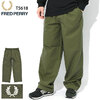 FRED PERRY Wide Leg Draw String Trouser Pant T5618画像