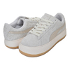 PUMA SUEDE MAYU THRIFTED WNS WARM WHITE-FROSTED IVORY 389835-01画像