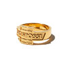 RADIALL POSSE - EMBLEM RING -18K PLATED- RAD-JWL-042-02画像