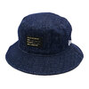 NEW ERA バケット01 Denim インディゴデニム × ラベル 13515826画像