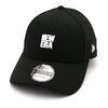 NEW ERA 9FORTY スクエアニューエラロゴ ブラック × スノーホワイト 13515869画像