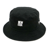 NEW ERA バケット01 スクエアニューエラロゴ ブラック × スノーホワイト 13515795画像