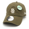 NEW ERA カジュアルクラシック MLB Casual Classic サンディエゴ・パドレス ミッドロゴ モス × スノーホワイト/パーフェクトタン 13515752画像