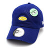 NEW ERA カジュアルクラシック Oval Logo ダークロイヤル × スノーホワイト マニラ 13515776画像