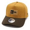 NEW ERA 9FORTY A-Frame Cork Patch Box Logo ボックスロゴ ライトブロンズ ブラウンバイザー 13516261画像