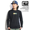 reversal SUNFLOWER rvddw BOX LOGO DRY LONG SLEEVE -BLACK- RV23SS153画像