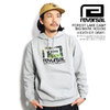 reversal FOREST LAKE CAMP BIG MARK HOODIE -HEATHER GRAY- RV23SS203画像