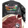 SUMMIT × AVIREX LEATHER VARSITY JACKET画像