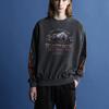 Schott PIGMENT O/D CREW SWEAT "BULL FIRE"画像