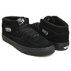 VANS HALF CAB BLACK / BLACK VN000DZ3BKA画像