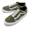 VANS OLD SKOOL CAMO OLIVE/WHITE VN0007NTY33画像