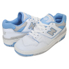 new balance BBW550JC White/University Blue画像