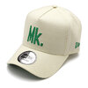 NEW ERA 9FORTY A-Frame Maika Yamamoto 山本舞香 MK. ロゴ クロームホワイト × シャムロック 13534540画像