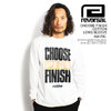 reversal CHOOSE FINISH COTTON LONG SLEEVE -WHITE- RV23SS101画像