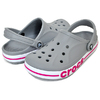 crocs BAYABAND CLOG LIGHT GREY/CANDY PINK 205089-0FS画像