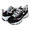 SKECHERS D LITES BLOOMING FIELDS BLACK/MULTI 149794-BKMT画像